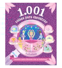 Livro Almofadado grande 1.001 Coisas para Encontrar - Bailarinas Livro Almofadado grande 1.001 Coisas para Encontrar - Bailarinas