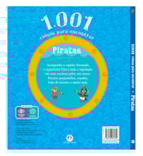 Livro Almofadado grande 1.001 coisas para encontrar - Piratas