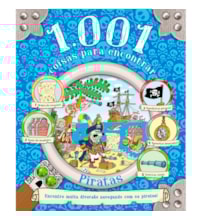 Livro Almofadado grande 1.001 coisas para encontrar - Piratas