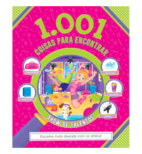 Livro Almofadado grande 1.001 coisas para encontrar - Show de talentos