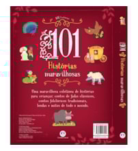 Livro Almofadado grande 101 histórias maravilhosas