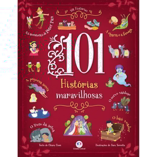Livro Almofadado grande 101 classic fairy tales