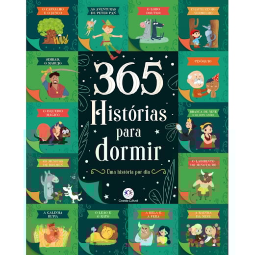 Livro Almofadado grande 365 bedtime stories - one story a day