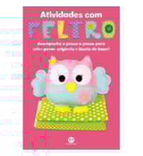 Livro Almofadado grande Atividades com feltro Livro Almofadado grande Atividades com feltro