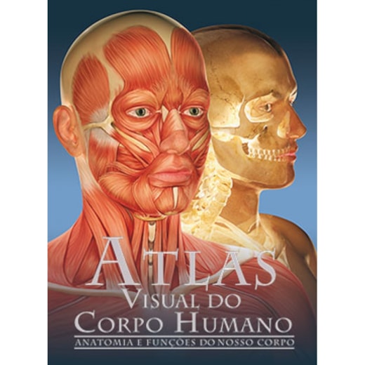 Livro Almofadado grande Atlas visual do corpo humano