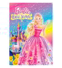 Livro Almofadado grande Barbie e o portal secreto Livro Almofadado grande Barbie e o portal secreto