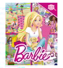 Livro Almofadado grande Barbie - Procure e encontre