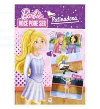 Livro Almofadado grande Barbie - Você pode ser patinadora