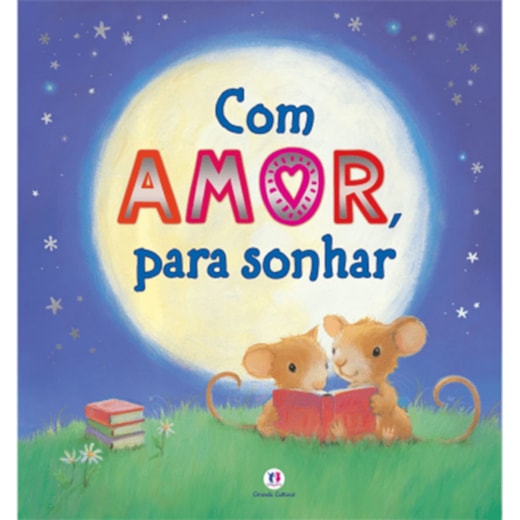 Livro Almofadado grande Com amor, para sonhar