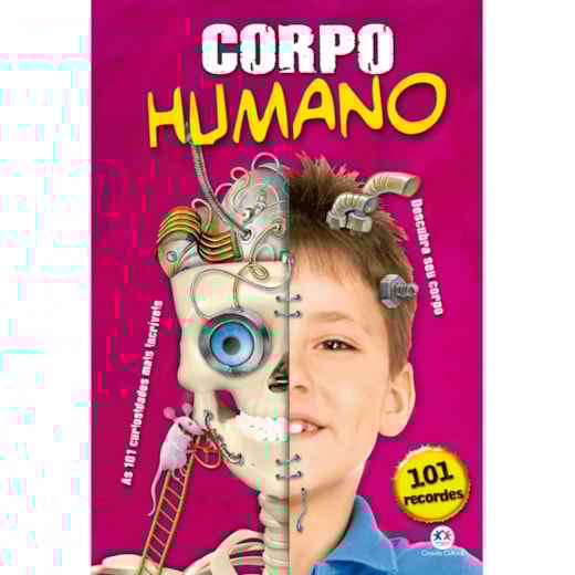 Livro Almofadado grande Corpo humano