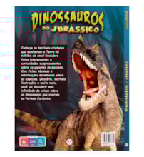 Livro Almofadado grande Dinossauros do Jurássico