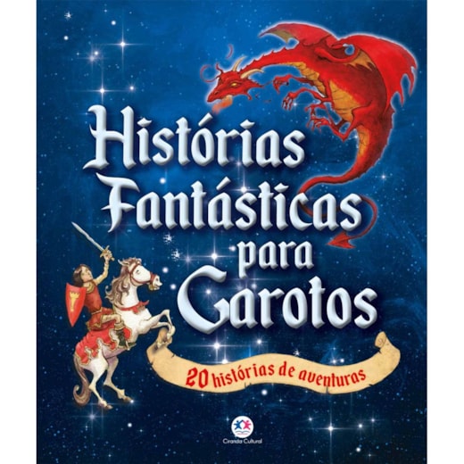 Livro Almofadado grande Fantasy Stories for Boys