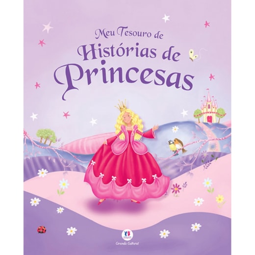 Livro Almofadado grande Meu tesouro de histórias de princesas