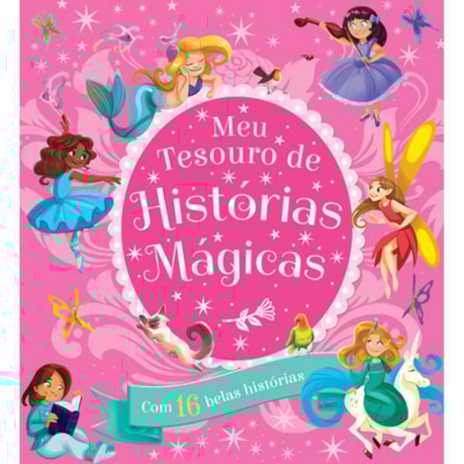Livro Almofadado grande Meu tesouro de histórias mágicas