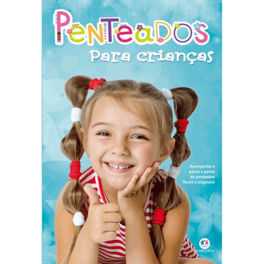 Livro Almofadado grande Penteados para crianças
