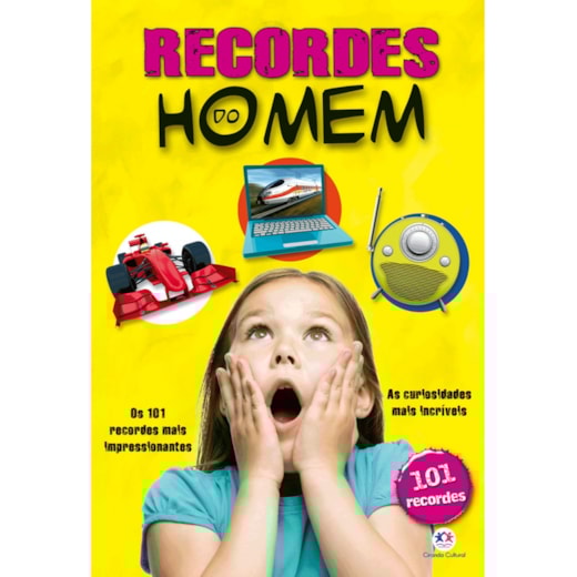 Livro Almofadado grande Recordes do homem