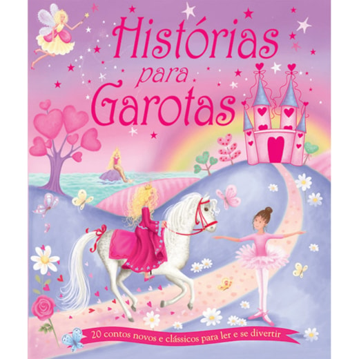 Livro Almofadado Histórias para garotas