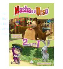 Livro Almofadado Masha e o Urso - Primavera para o Urso - Entrada proibida Livro Almofadado Masha e o Urso - Primavera para o Urso - Entrada proibida