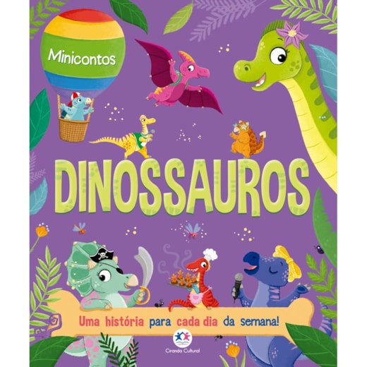 Livro Almofadado médio 5 Minute Tales: Dino Stories