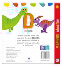 Livro Almofadado médio Abra e Descubra - Alfabeto