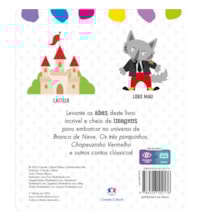 Livro Almofadado médio Abra e Descubra - Contos Clássicos
