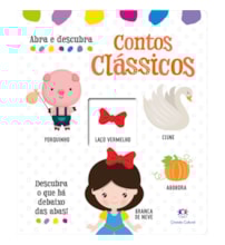 Livro Almofadado médio Abra e Descubra - Contos Clássicos