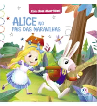 Livro Almofadado médio Alice no País das Maravilhas