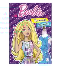 Livro Almofadado médio Barbie - No mundo da moda