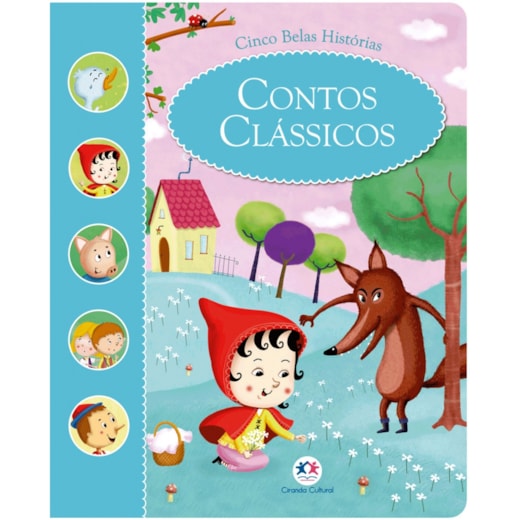 Livro Almofadado médio Contos Clássicos
