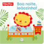 Livro Almofadado médio Fisher-Price - Boa noite, leãozinho!