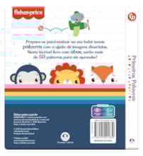 Livro Almofadado médio Fisher-Price - Primeiras Palavras