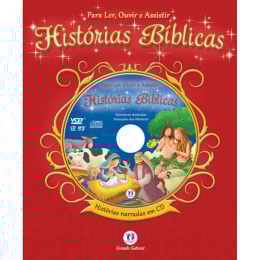 Livro Almofadado médio Histórias bíblicas