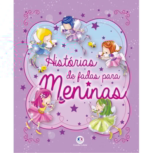 Livro Almofadado médio Histórias de fadas para meninas