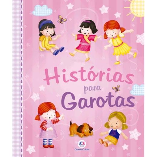 Livro Almofadado médio Histórias para garotas