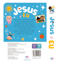 Livro Almofadado médio Jesus and me