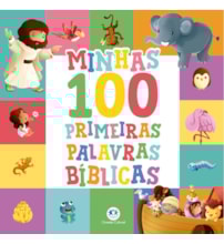 Livro Almofadado médio Minhas 100 Primeiras Palavras Bíblicas