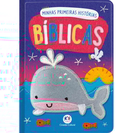 Livro Almofadado médio Minhas primeiras histórias bíblicas