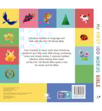 Livro Almofadado médio My First 100 Words Bible