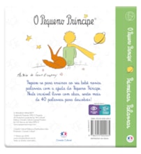 Livro Almofadado médio O Pequeno Príncipe - Primeiras Palavras