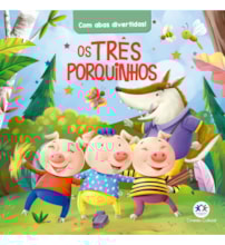 Livro Almofadado médio Os três porquinhos