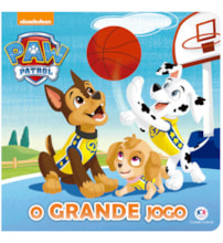Livro Almofadado médio Patrulha Canina - O grande jogo Livro Almofadado médio Patrulha Canina - O grande jogo