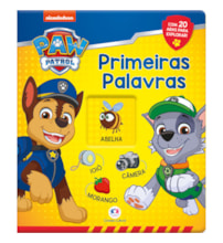 Livro Almofadado médio Patrulha Canina - Primeiras Palavras