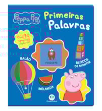 Livro Almofadado médio Peppa Pig - Primeiras Palavras