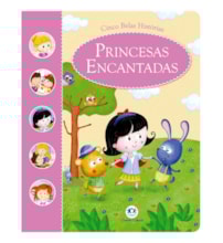 Livro Almofadado médio Princesas encantadas