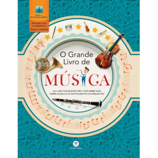 Livro Almofadado O grande livro de música