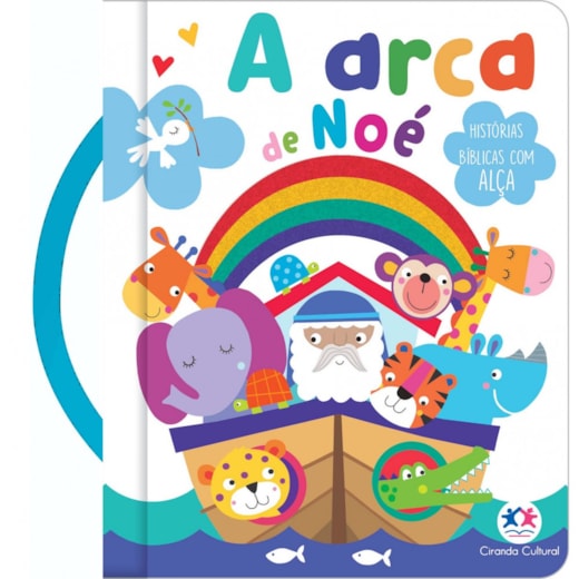 Livro Almofadado pequeno A Arca de Noé