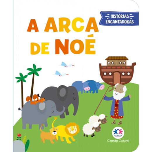 Livro Almofadado pequeno A arca de Noé - Livro almofadado pequeno