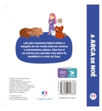 Livro Almofadado pequeno A arca de Noé - Livro almofadado pequeno