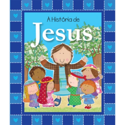 Livro Almofadado pequeno A história de Jesus