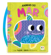 Livro Almofadado pequeno Animais do mar